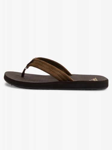 Quicksilver Carver Suede Core Sandal - Brown