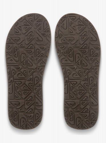 Quicksilver Men's Carver Suede Sandals - Sand / Dk Chocolate