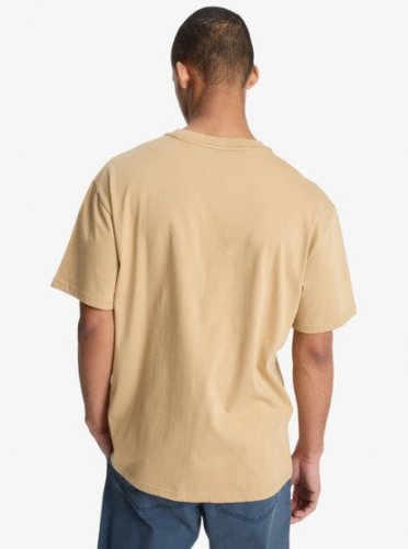 Quicksilver Men's Salt Water Pocket Short Sleeve Tee - Khaki