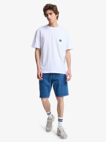 Quicksilver Men's Salt Water Pocket Short Sleeve Tee - White