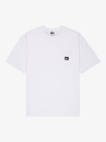 Quicksilver Men's Salt Water Pocket Short Sleeve Tee - White