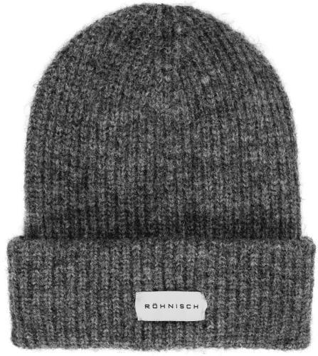 Röhnisch Chunky Beanie - Grey Melange