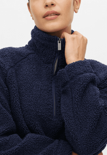 Röhnisch Cloud Plie Anorak - Indigo