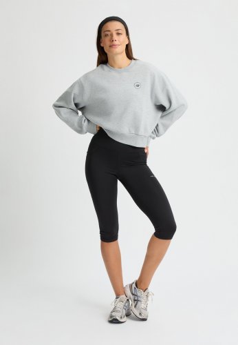 Röhnisch Flattering High Waist Capri Tights - Black