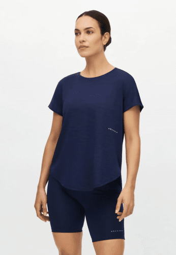 Röhnisch Motion Loose Tee - Indigo