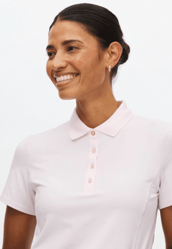 Röhnisch Nicky Poloshirt - Cradle Pink