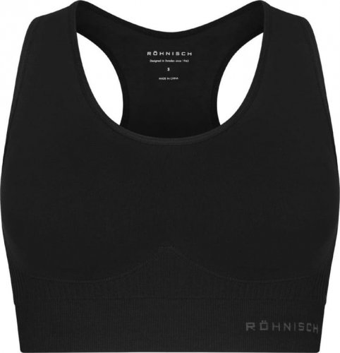 Röhnisch Seamless Soft Rib Sportsbra - Black