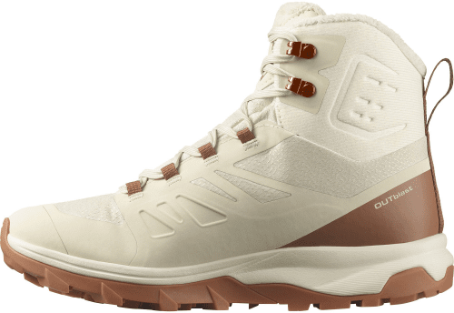 Salomon Women's OUTblast Thinsulate Climasalomon Waterproof - Almond Milk/Rawhide/Gum8