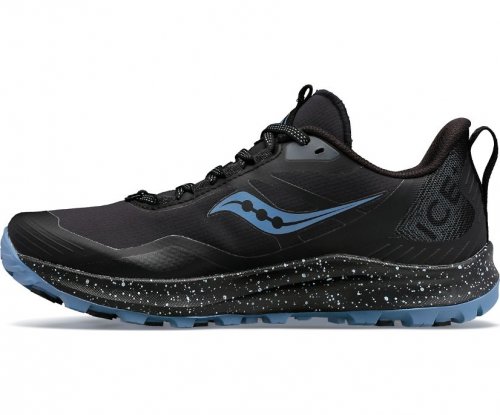 Saucony Women Peregrine Ice+ 3 - Black/Summit