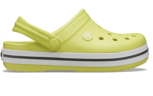 Crocs Toddler Crocband Clog - Citrus/Grey