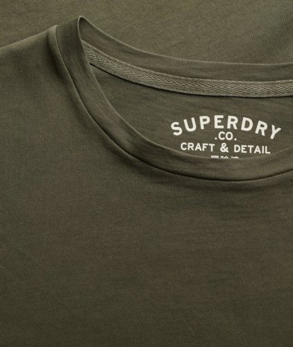 Superdry Classic Essential Tee - Beetle Green