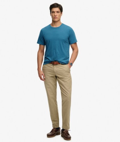 Superdry Men's Classic Essential Tee - Copen Blue