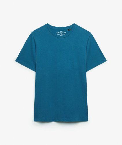 Superdry Men's Classic Essential Tee - Copen Blue