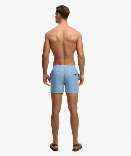 Superdry Men's Embroidered Logo 15 Swim Short - Endless Sky Blue