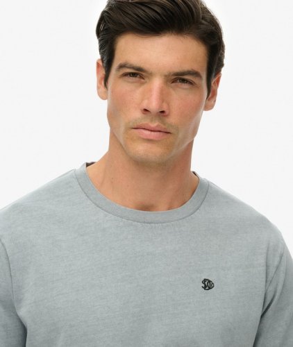 Superdry Men's Essentials Relaxed Tee - Washed Denim