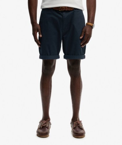 Superdry Men's Premium Regular Chino Short - Eclipse Navy