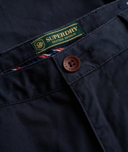 Superdry Men's Premium Regular Chino Short - Eclipse Navy