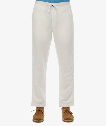 Superdry Merchant Linen Pant - Optic