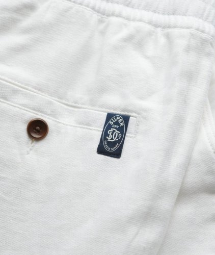 Superdry Merchant Linen Pant - Optic