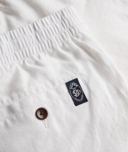 Superdry Merchant Linen Shorts - Optic