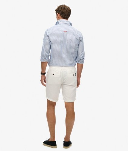 Superdry Merchant Linen Shorts - Optic