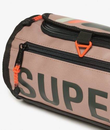 Superdry Tarp Wash Bag - Beige