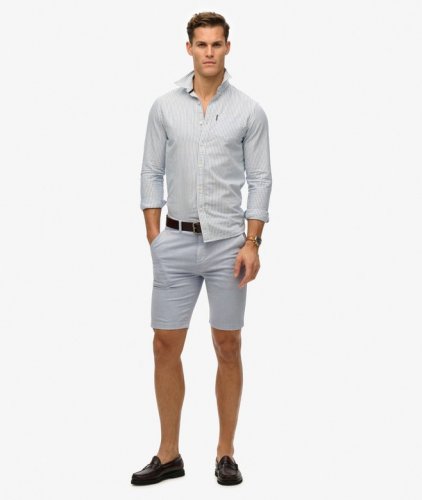 Superdry Vintage International Shorts - Feather Grey