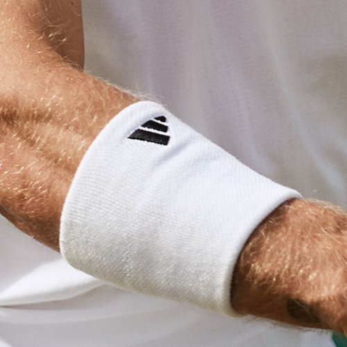 Adidas Tennis Wristband Large - White