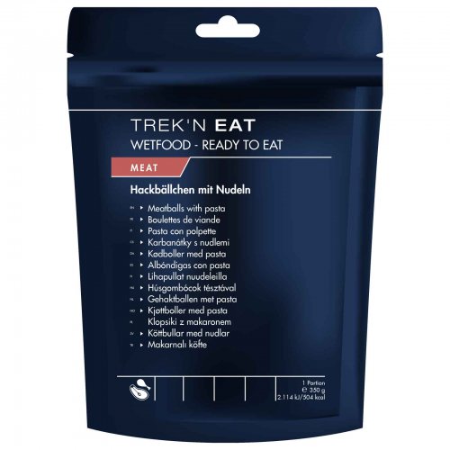 TrekN Eat Wetfood Meat Balls With Pasta