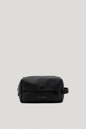 Tretorn PU Wash Bag - Jet Black
