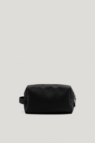Tretorn PU Wash Bag - Jet Black