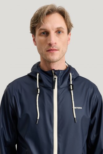 Tretorn Wings Coach Rain Jacket - Navy Blaze