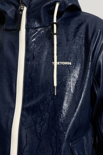 Tretorn Wings Coach Rain Jacket - Navy Blaze
