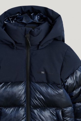 Tretorn Flake Puffer Jacket - Deep Navy