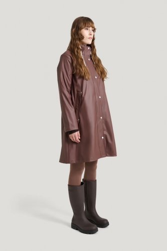 Tretorn Wings A-Shape Rain Coat - French Roast