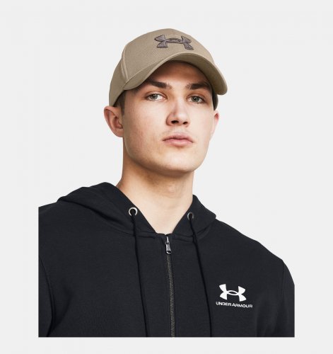 Under Amour Men's UA Blitzing Cap - Timberwolf Taupe / Fresh Clay