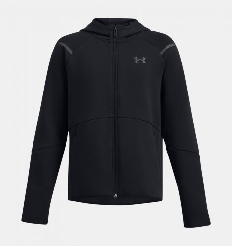 Under Armour Boys UA Unstoppable Fleece Full-Zip - Black