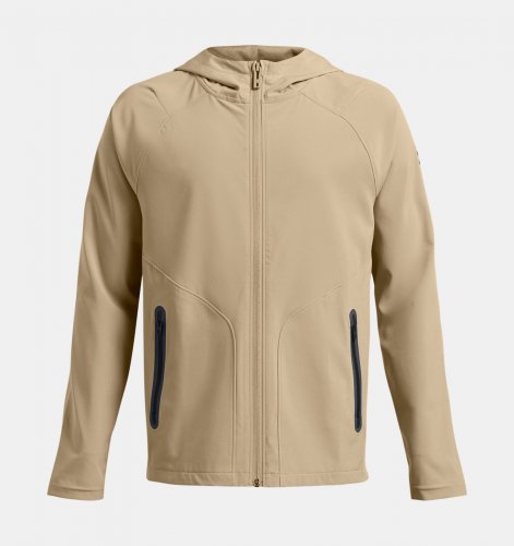 Under Armour Boys Unstoppable Full Zip Jacket - City Khaki