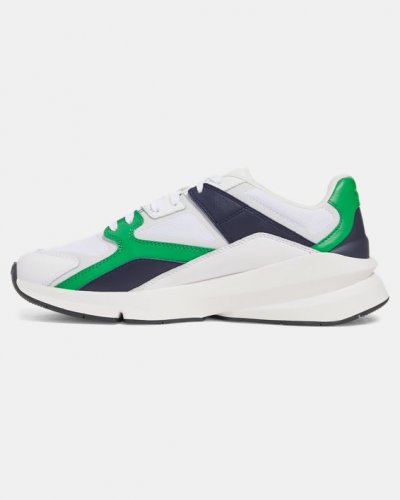 Under Armour Forge 96 Leather Reissue - White / Midnight Navy / Team Kelly Green
