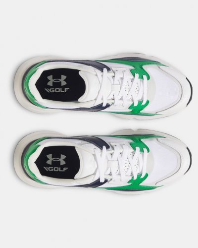 Under Armour Forge 96 Leather Reissue - White / Midnight Navy / Team Kelly Green