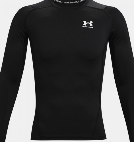Under Armour HeatGear Armour Fitted Long Sleeve - Black
