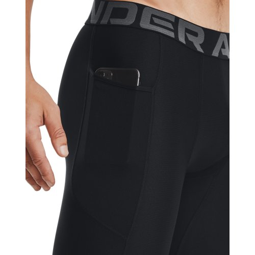 Under Armour Men's HeatGear Pocket Long Shorts - Black