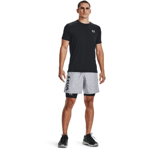 Under Armour Men's HeatGear Pocket Long Shorts - Black