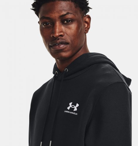 Under Armour Men's Icon Fleece Hoodie - Black