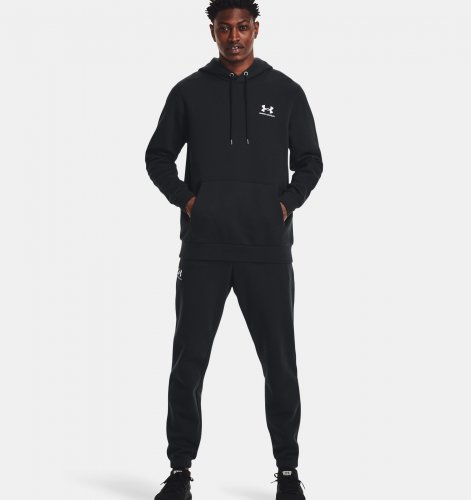 Under Armour Men's Icon Fleece Hoodie - Black