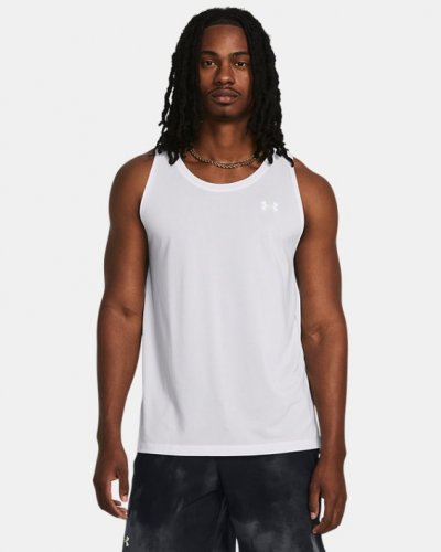 Under Armour Men's Launch Singlet - White