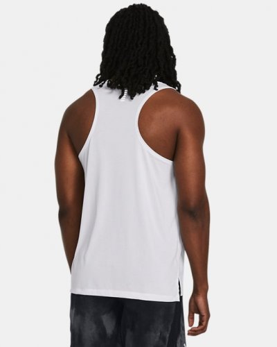 Under Armour Men's Launch Singlet - White