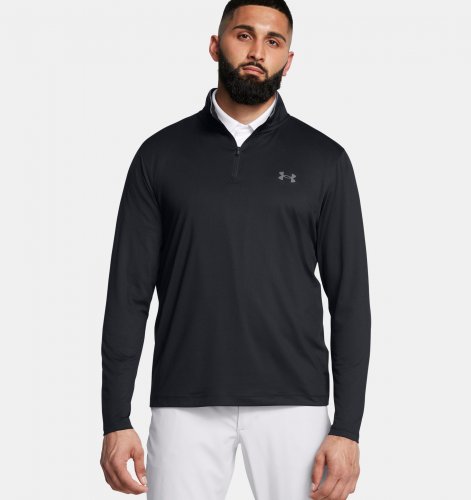Under Armour Men's Match Play 1/4 Zip - Black