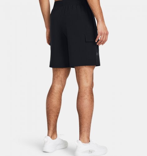 Under Armour Men's Stretch Woven Cargo Shorts - Black