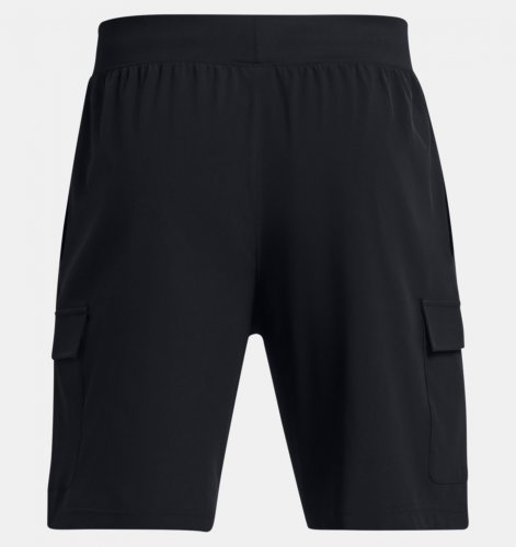 Under Armour Men's Stretch Woven Cargo Shorts - Black